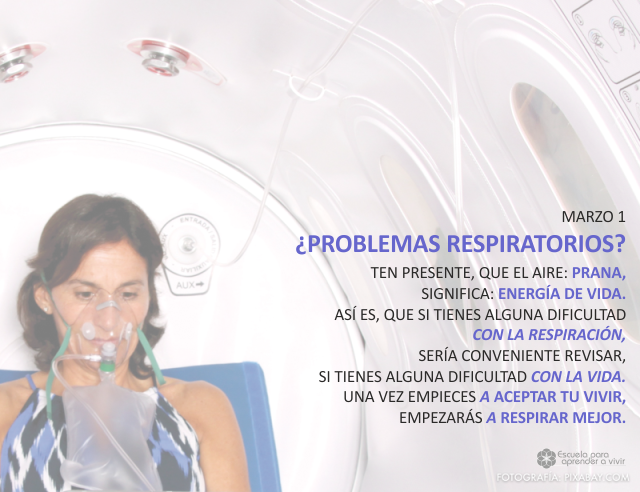 ¿Problemas respiratorios?